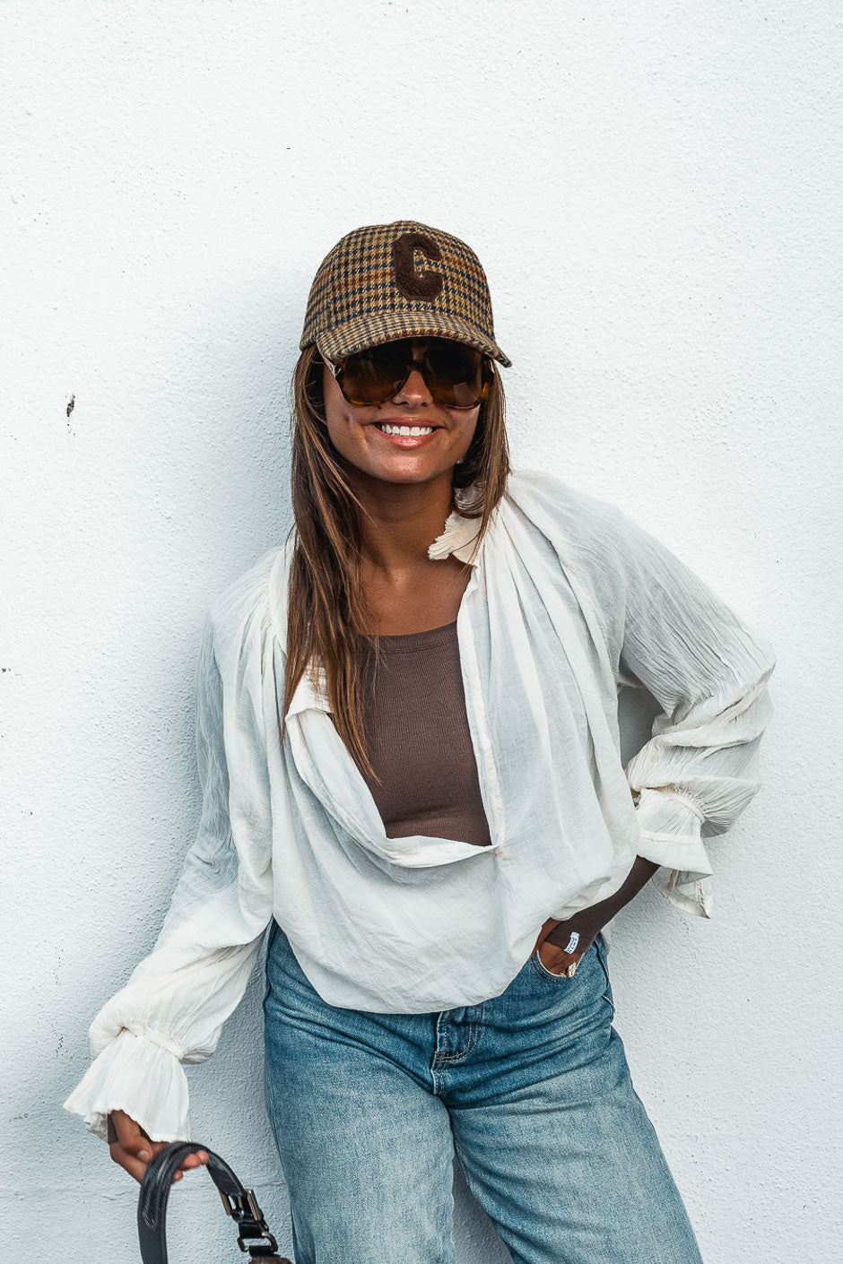 ELIA ECRU BLOUSE