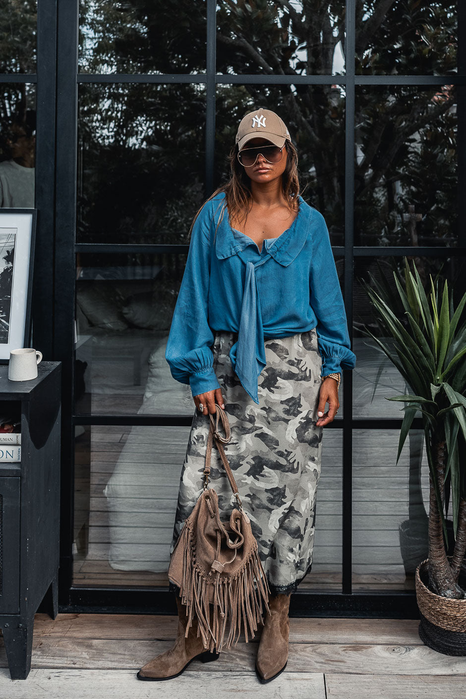 BLOUSE PAMELA BLEU