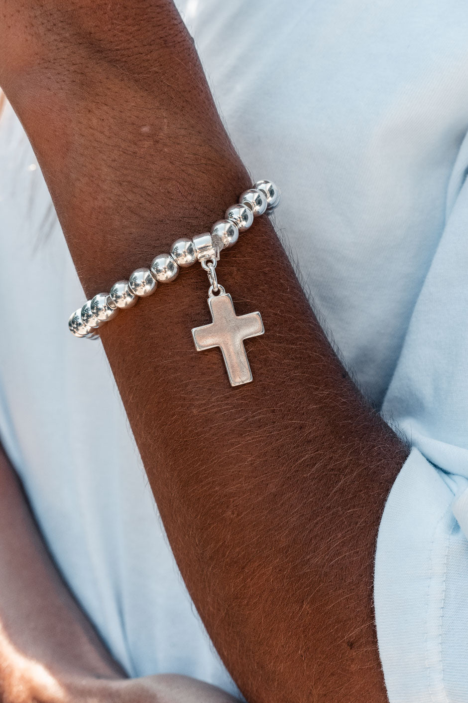 BRACELET CROSSY ARGENT