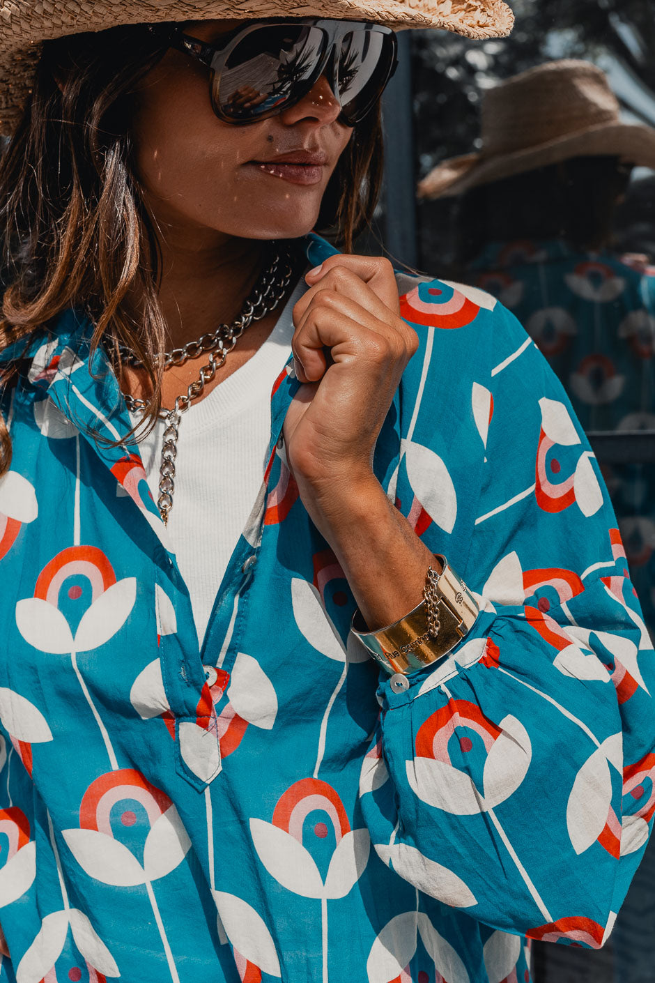 MYRA PRINTED BLOUSE