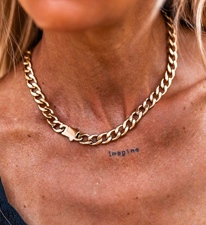 COLLIER MALI DORÉ