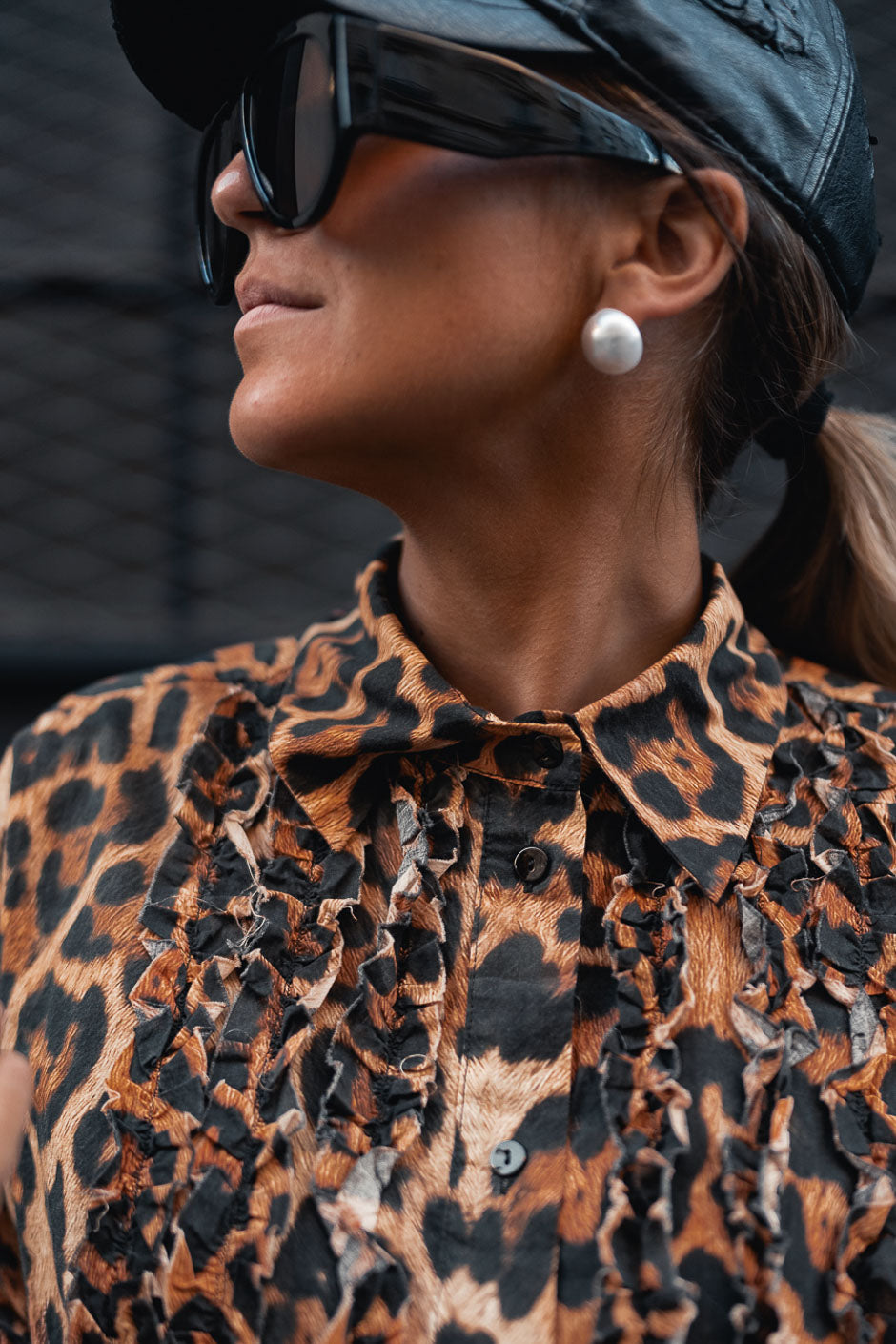 CHEMISE MODA LEOPARD