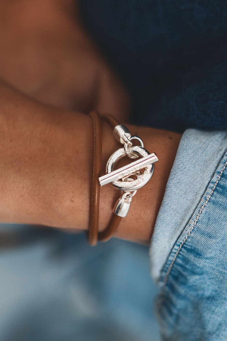 BRACELET LINKY CAMEL