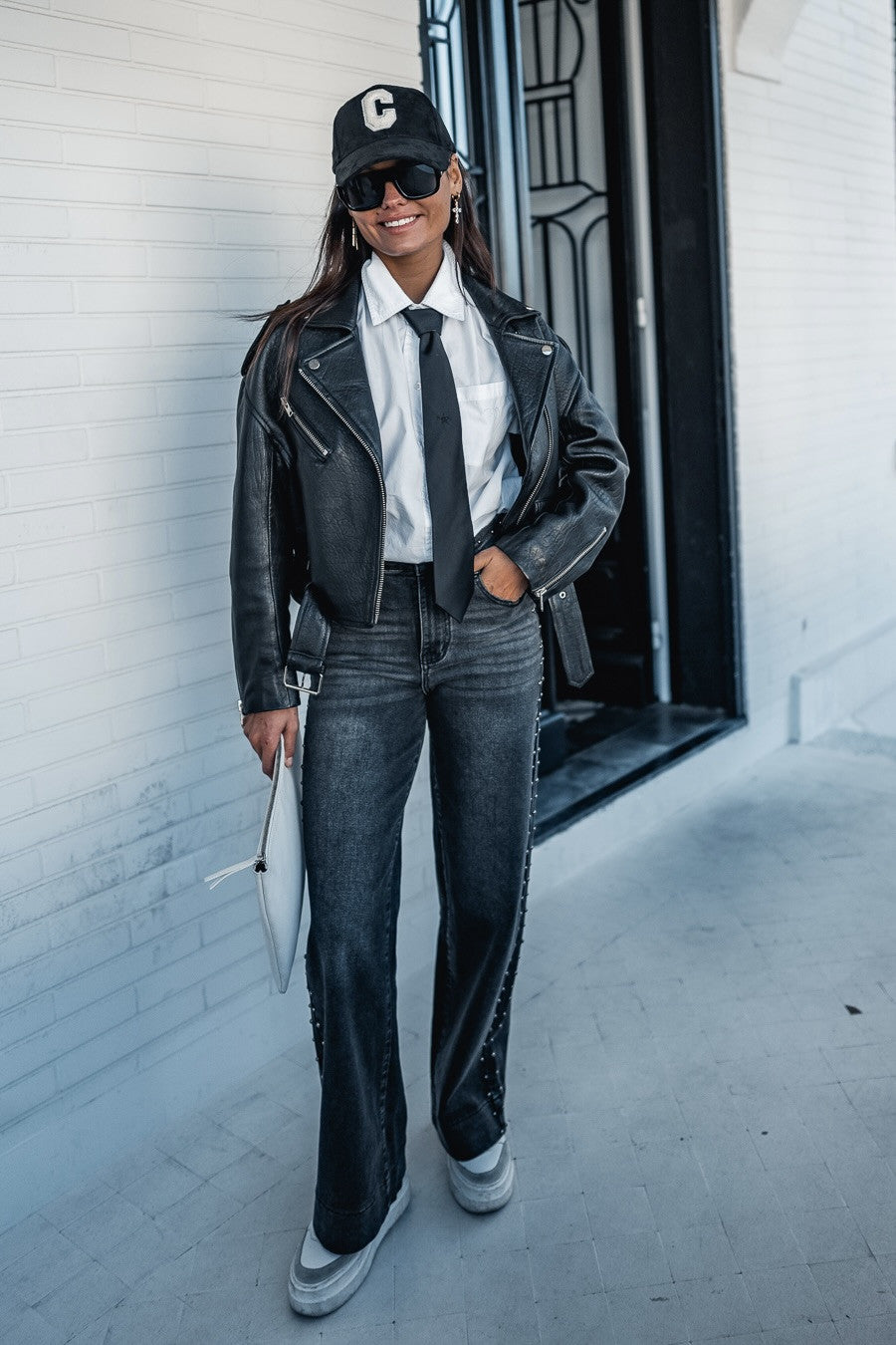 Jeans Pearl gris anthracite