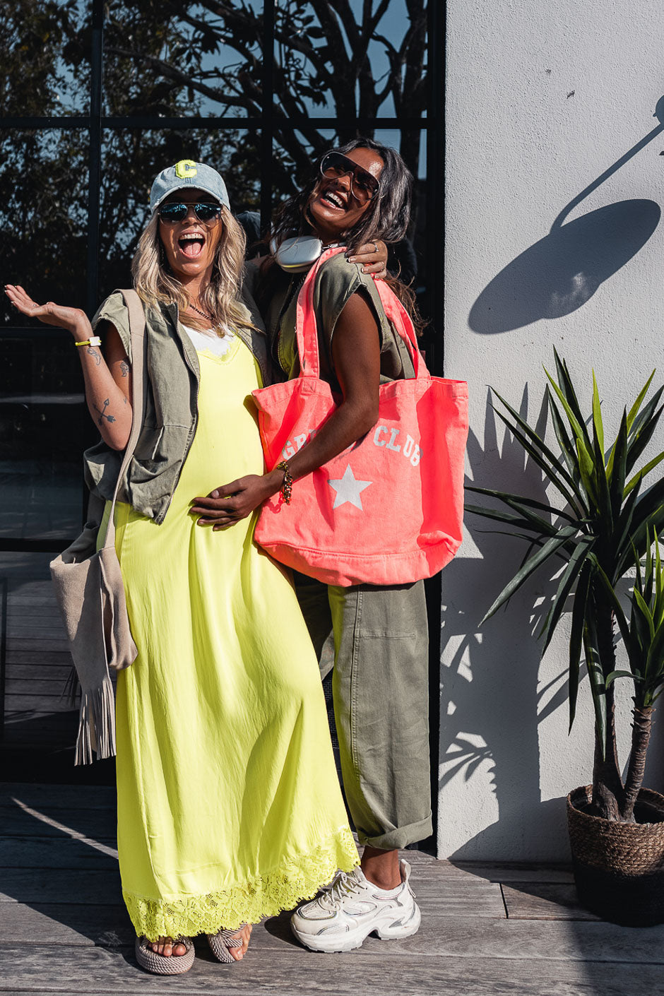 DAYTON FLUORESCENT YELLOW CAP