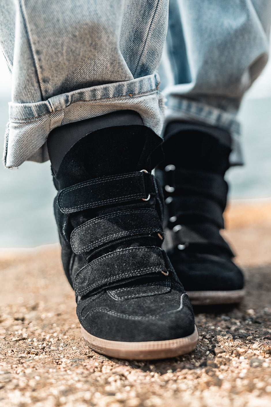 SNEAKERS WALL NOIR