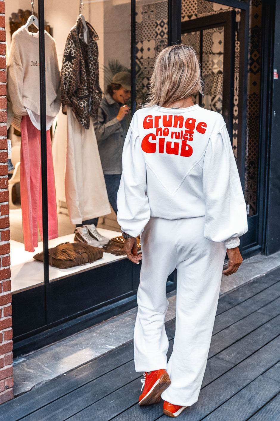 SWEAT LINA BLANC