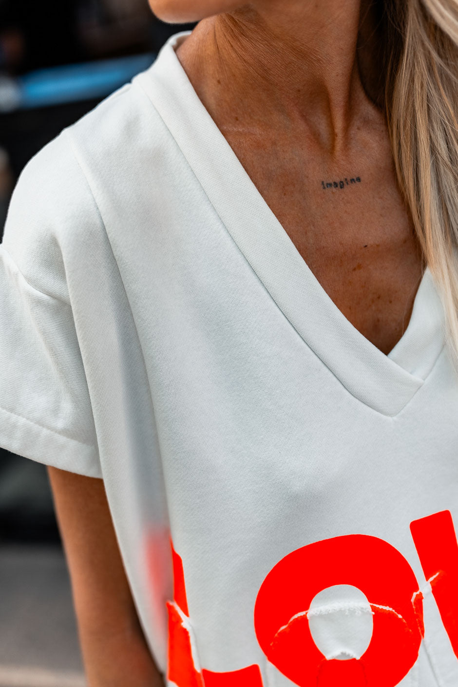 SUDADERA BLANCA