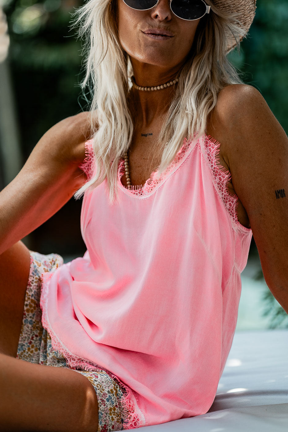 TOP KATE FLUO ROSE FLUO
