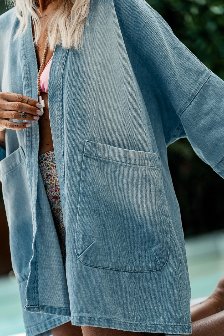 VESTE WESTON BLEU