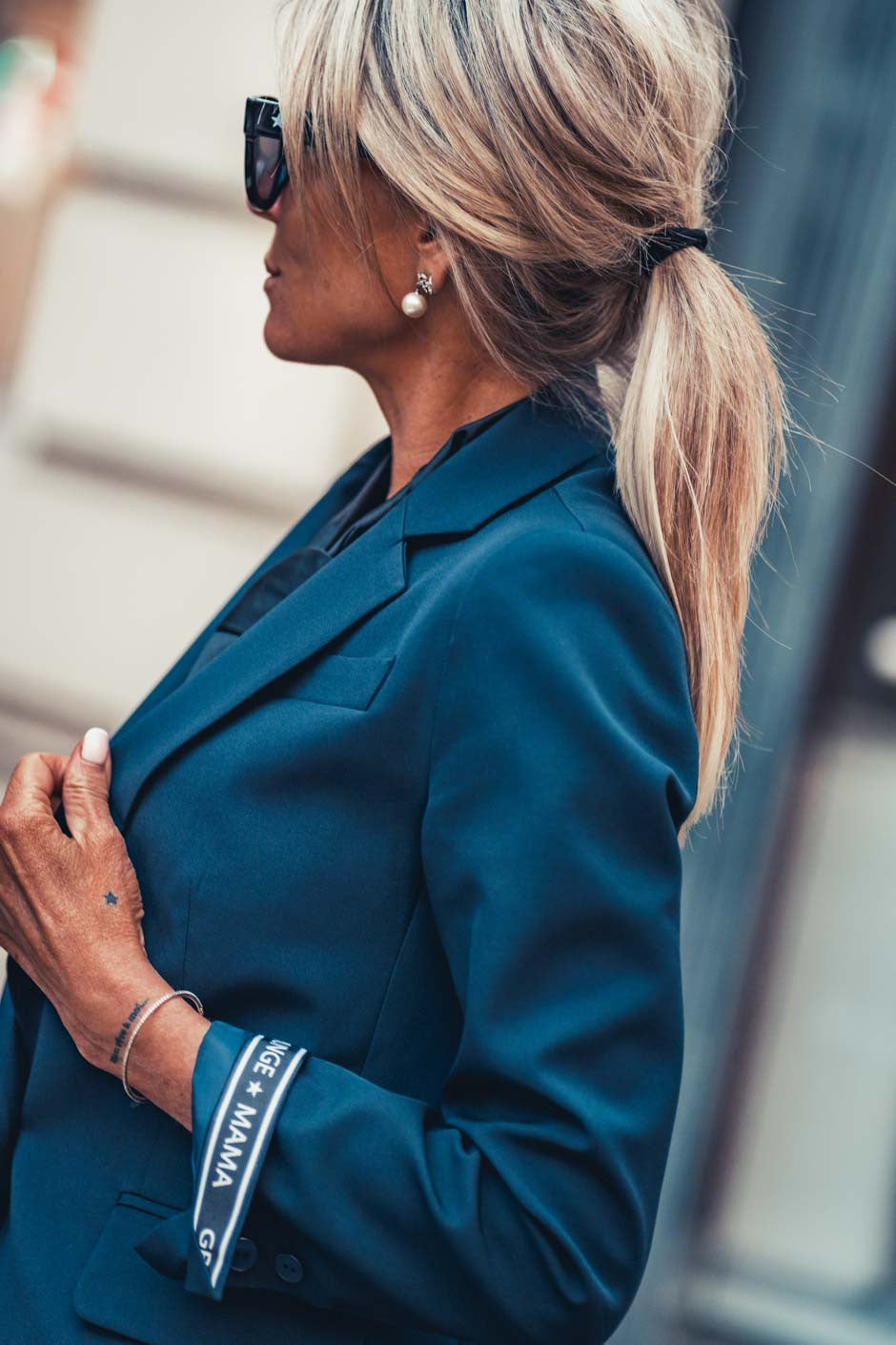 Blazer Grungemama Ama marine