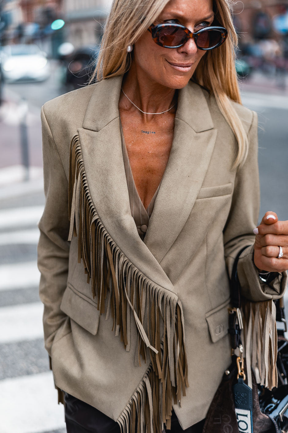 Blazer Grungemama Beyon kaki