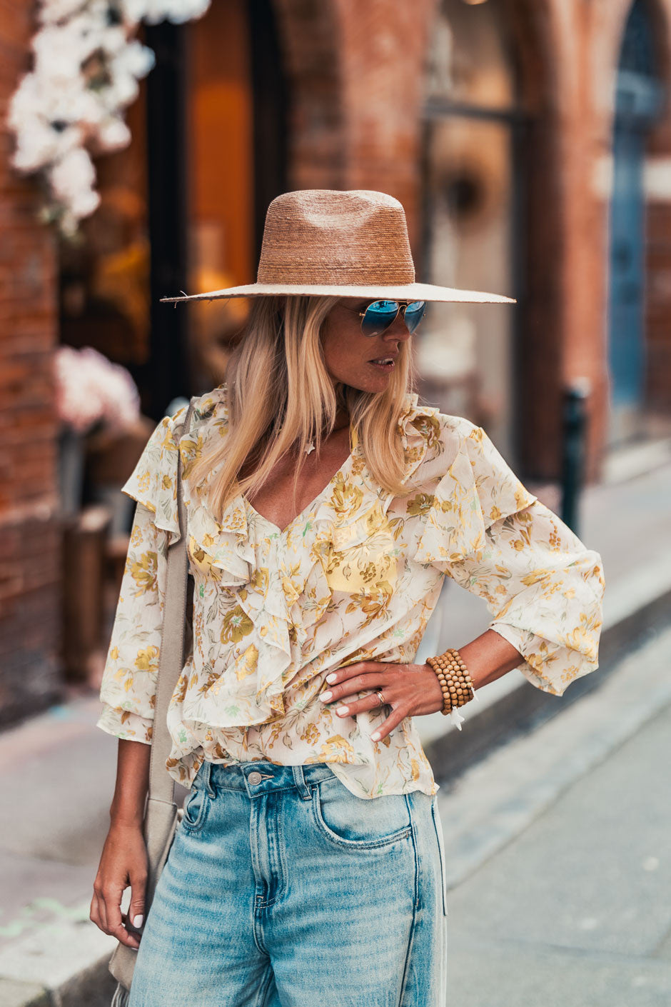 Blouse adele imprimes