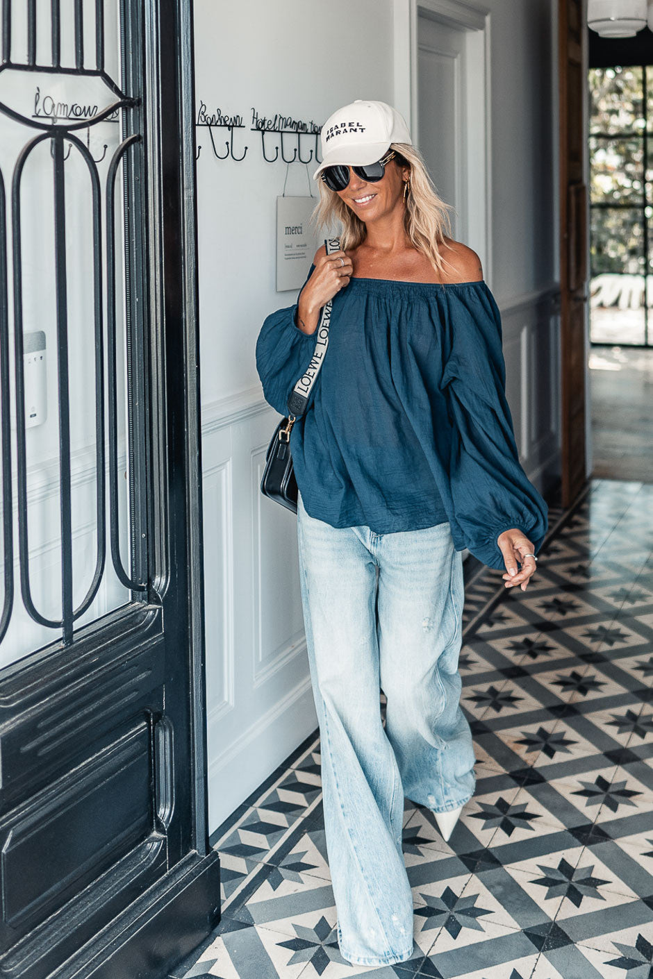 Blouse Lola marine