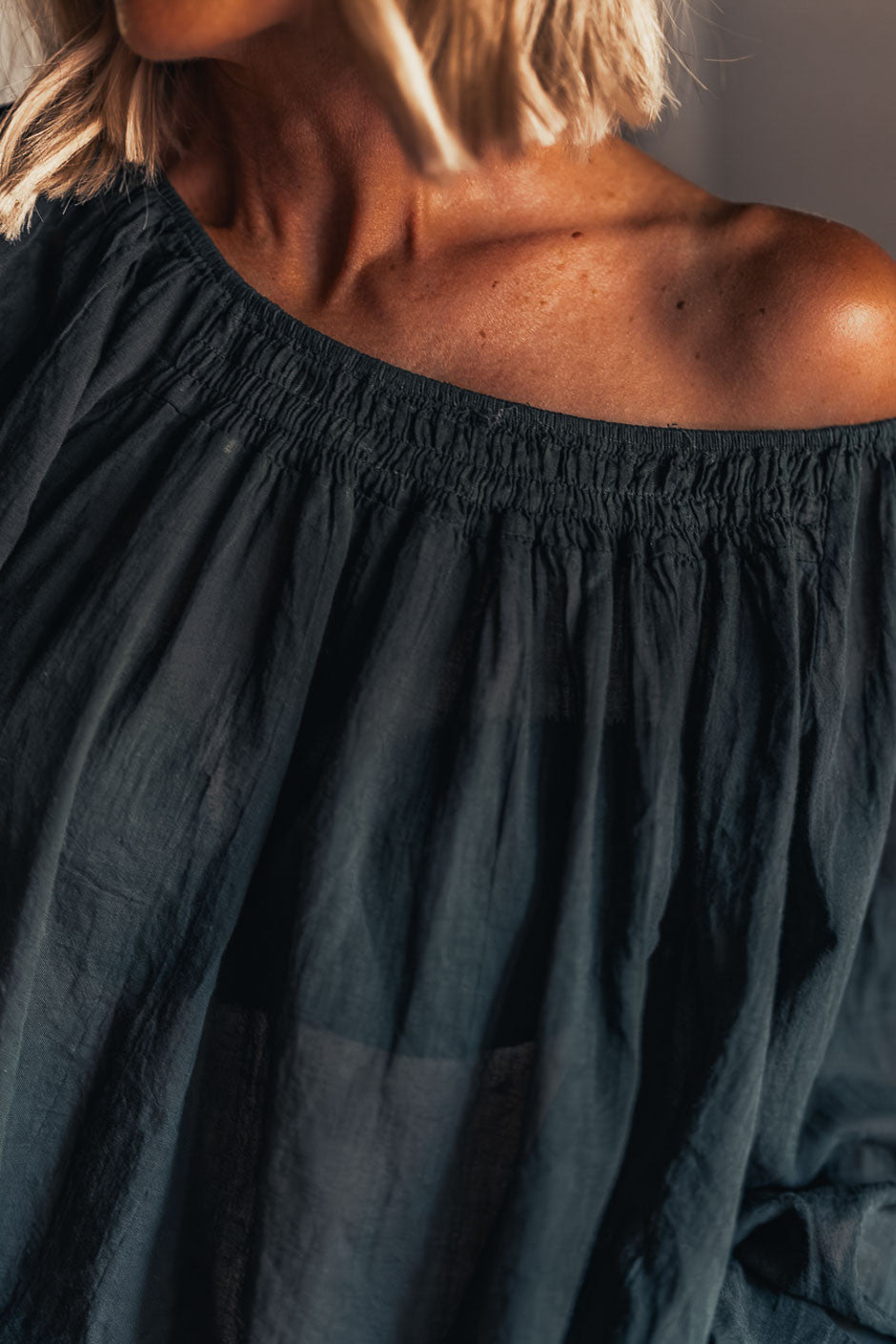 Blouse Lola noir