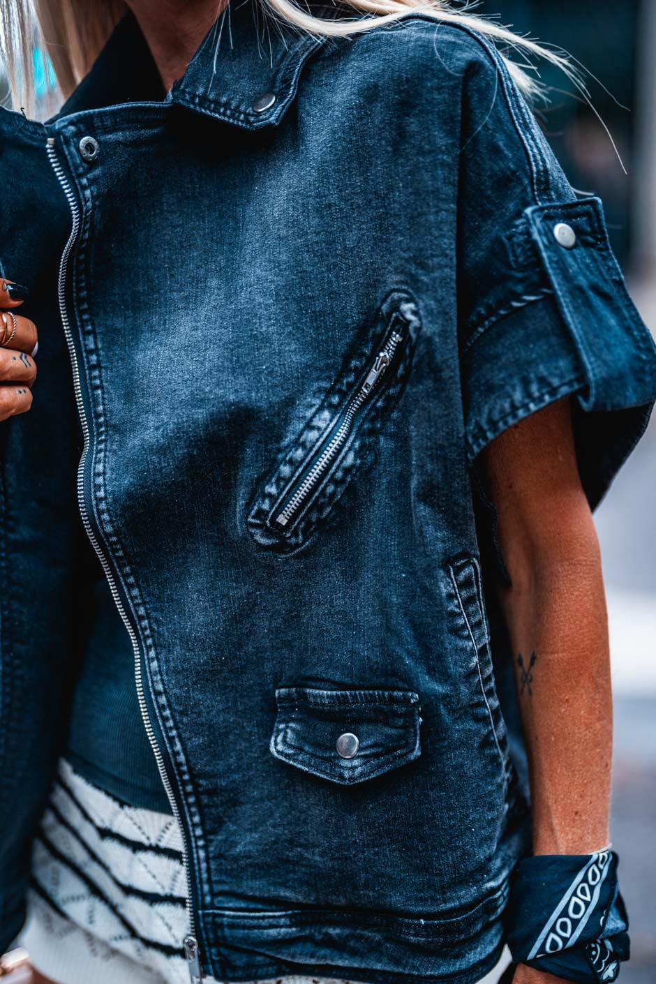 Blouson Grungemama Duffy anthracite