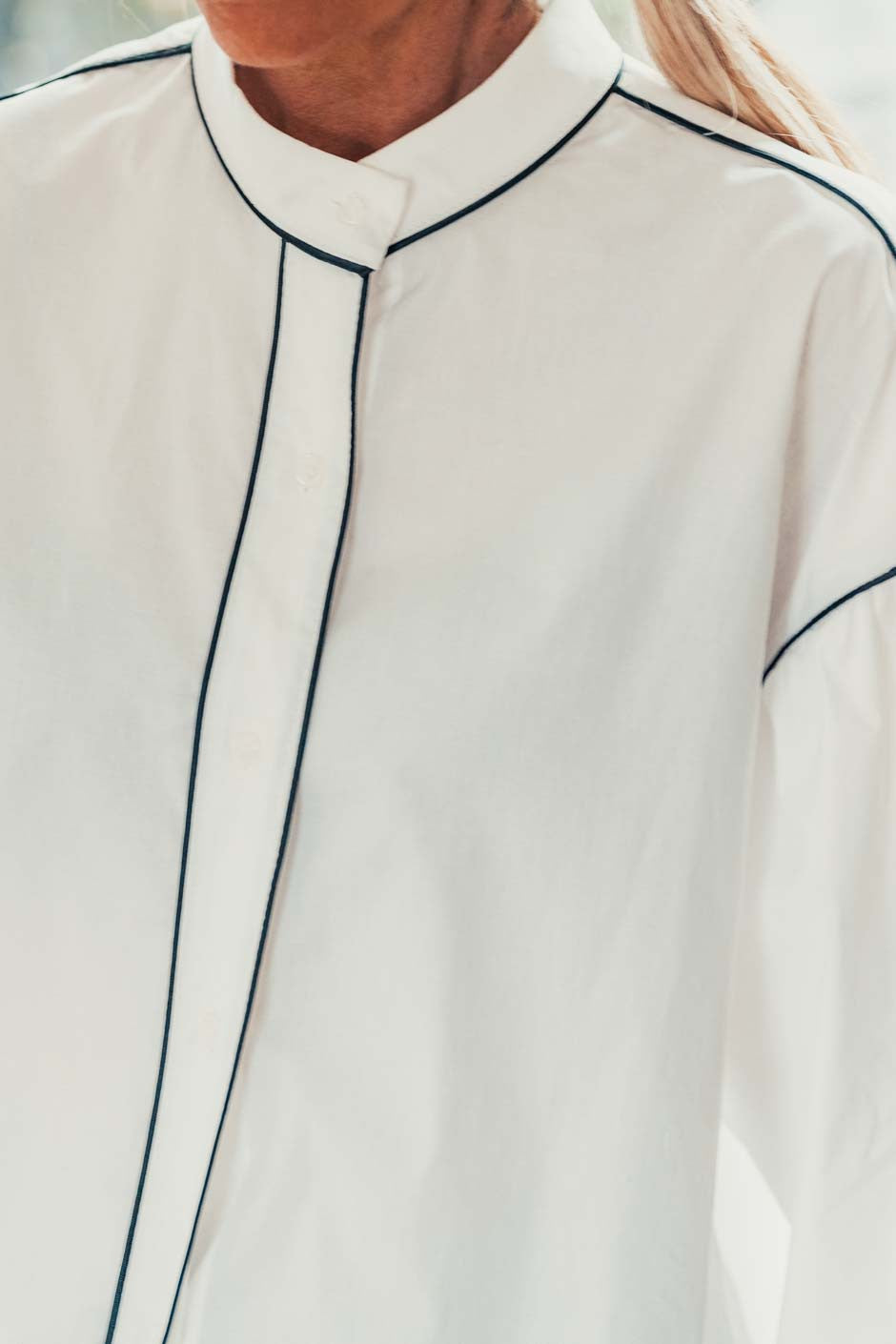 Chemise Grungemama Raya blanc