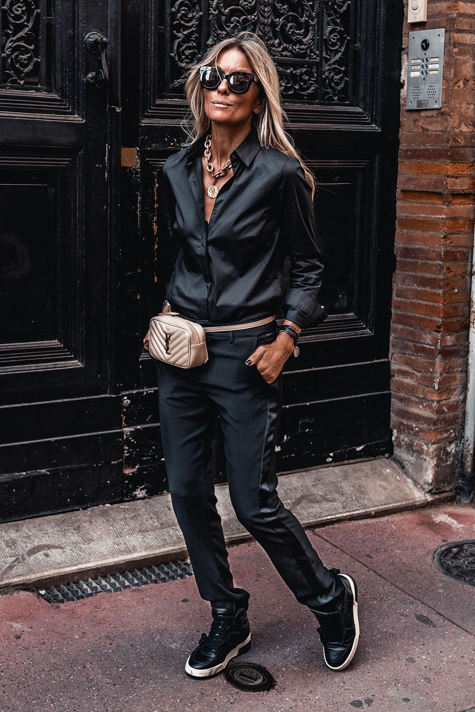 Chemise Grungemama Wilson noir