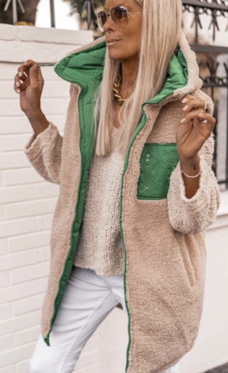 Doudoune réversible Grungemama Doris vert