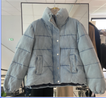 Doudoune Grungemama Isis bleu