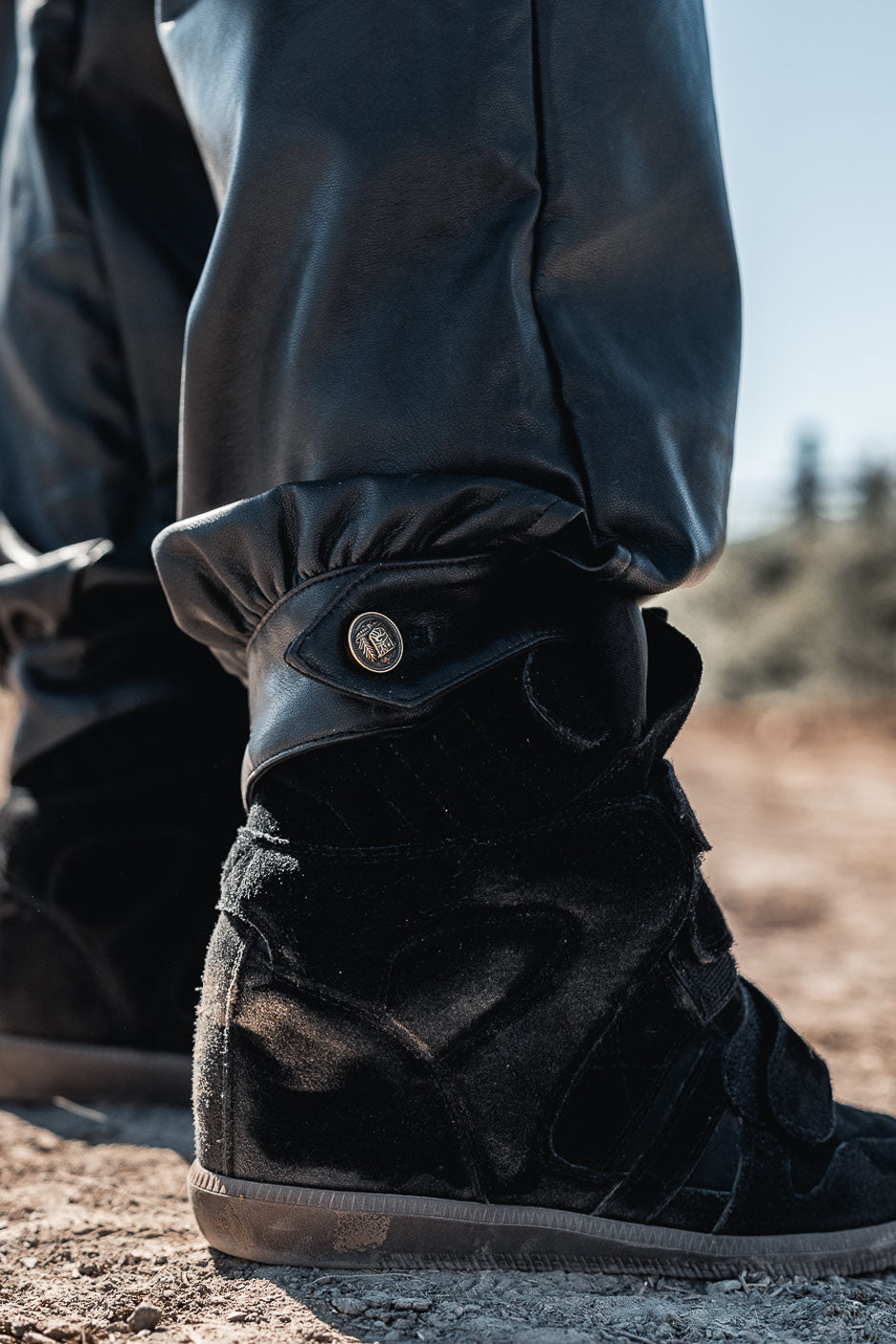 PANTALON SHERLOCK NOIR