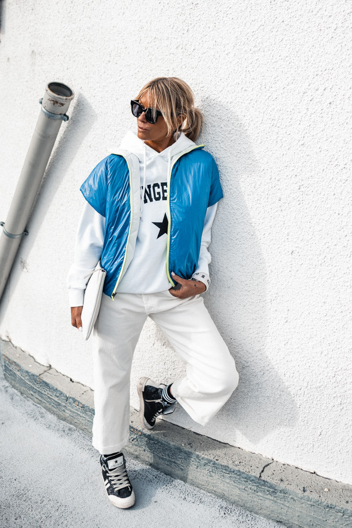 BLOUSON BIRD BLEU