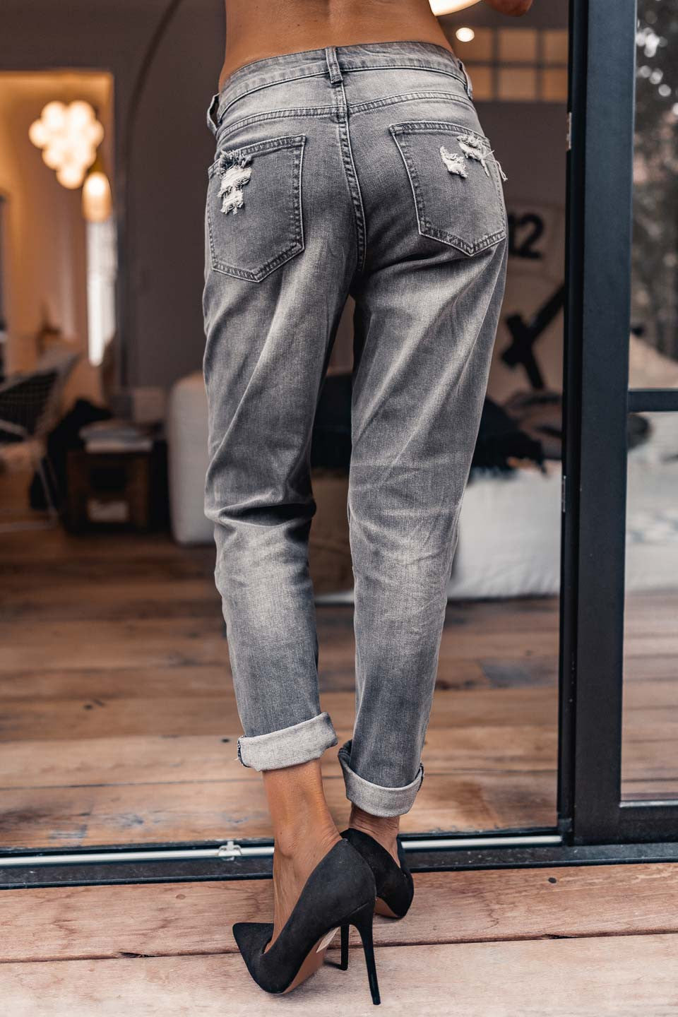 Jeans grungemama John anthracite