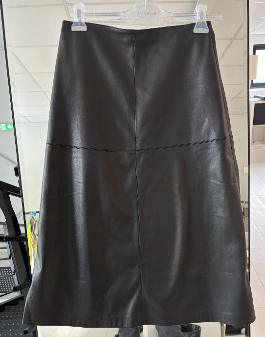 Jupe Grungemama Poppy simili noir