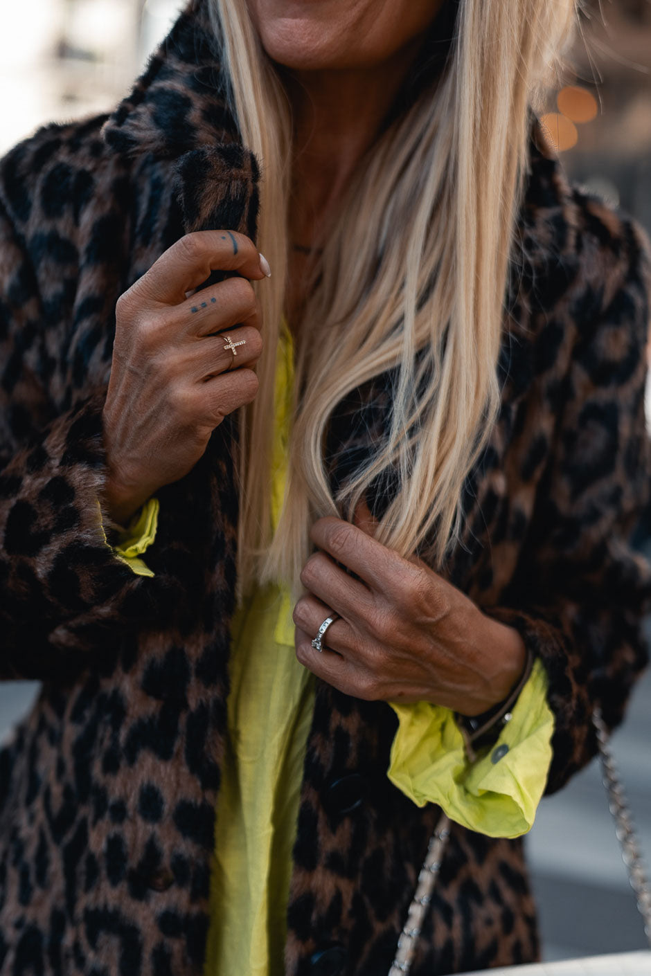MANTEAU LEO LEOPARD