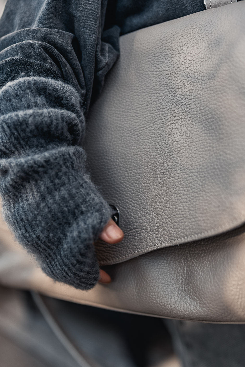 Mitaines Grungemama Lovely gris