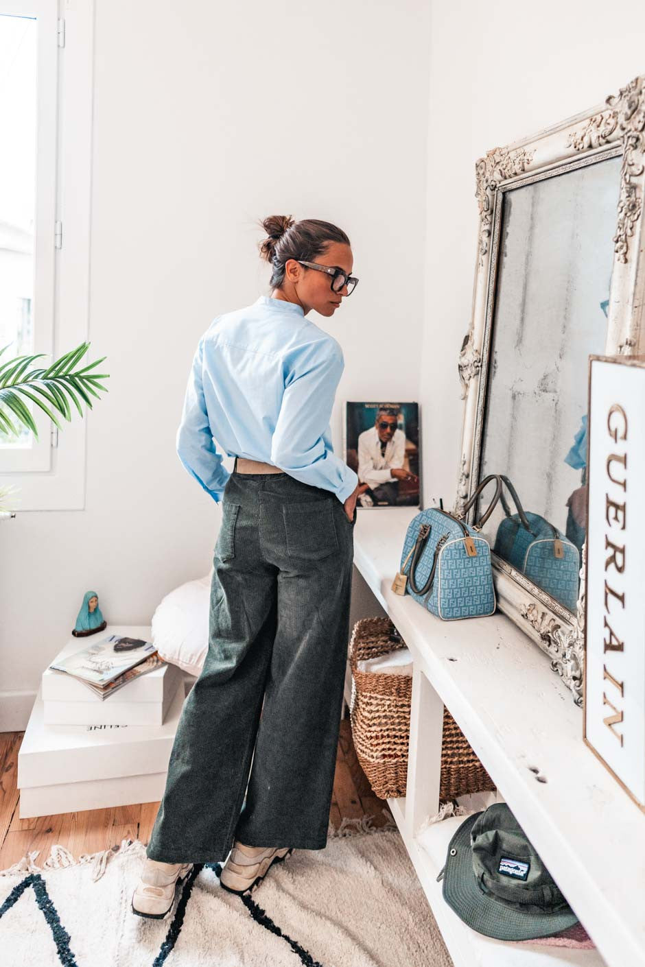 Pantalon Eliott kaki