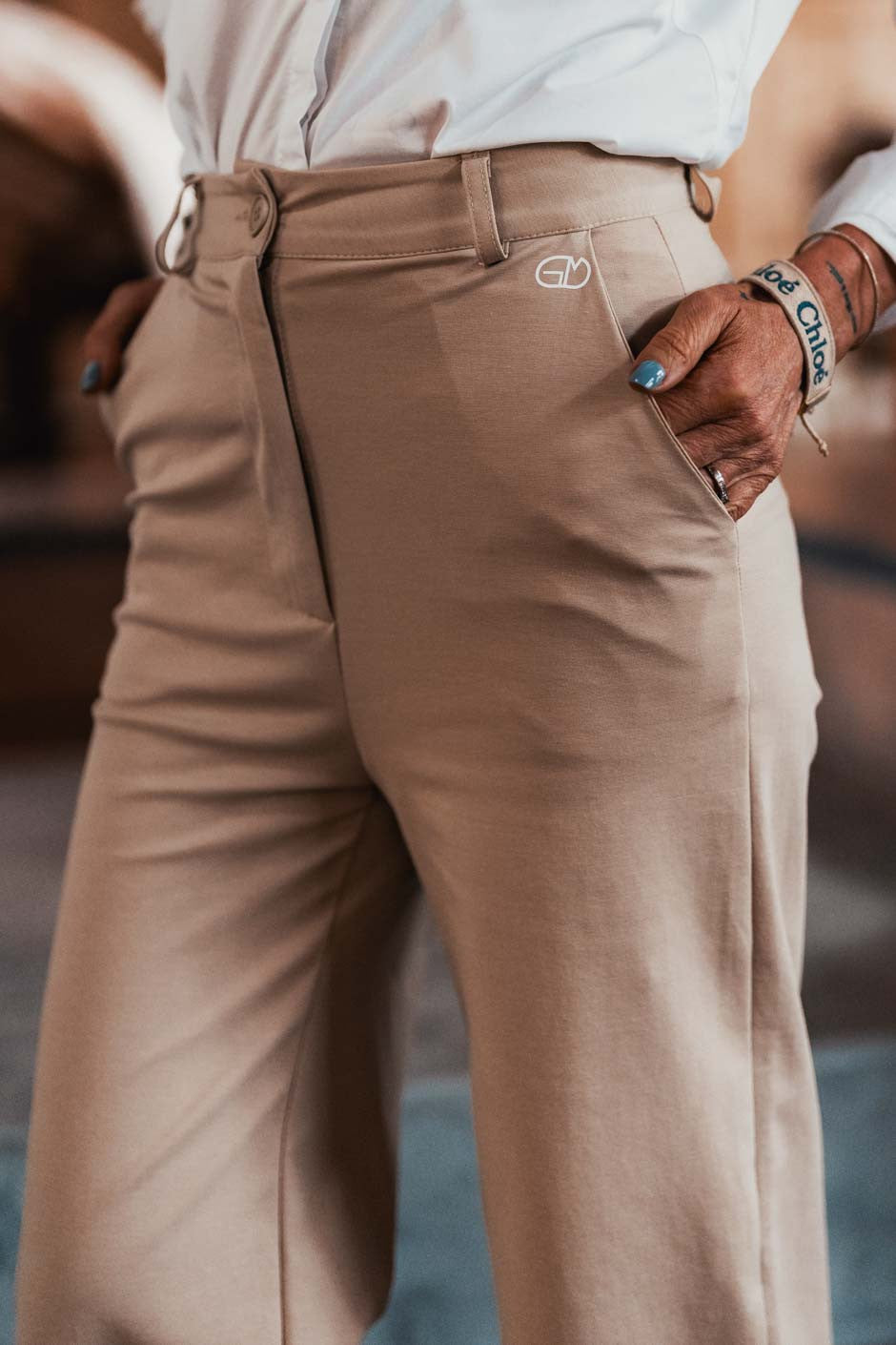 Pantalon Grungemama Charlizon beige