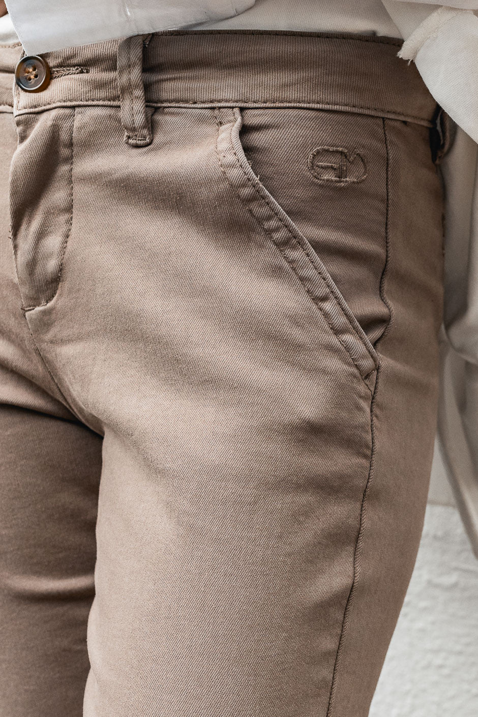 Pantalon Grungemama Dan taupe