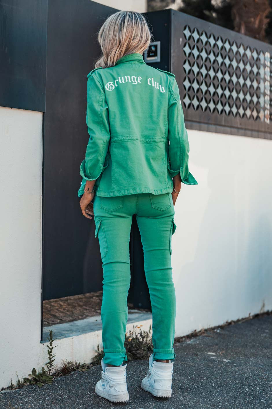 Pantalon Grungemama Nami vert