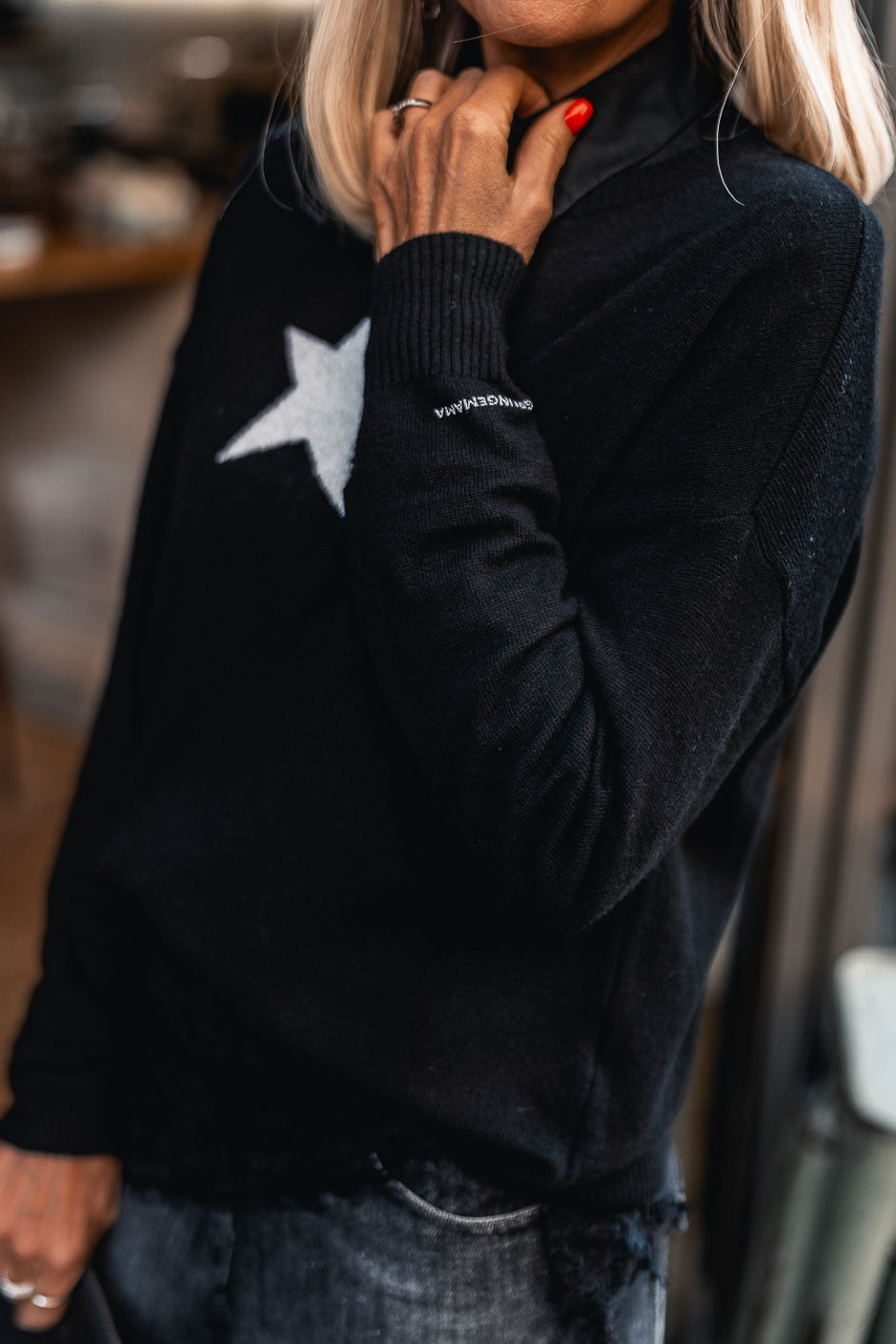 Pull Grungemama Tims noir