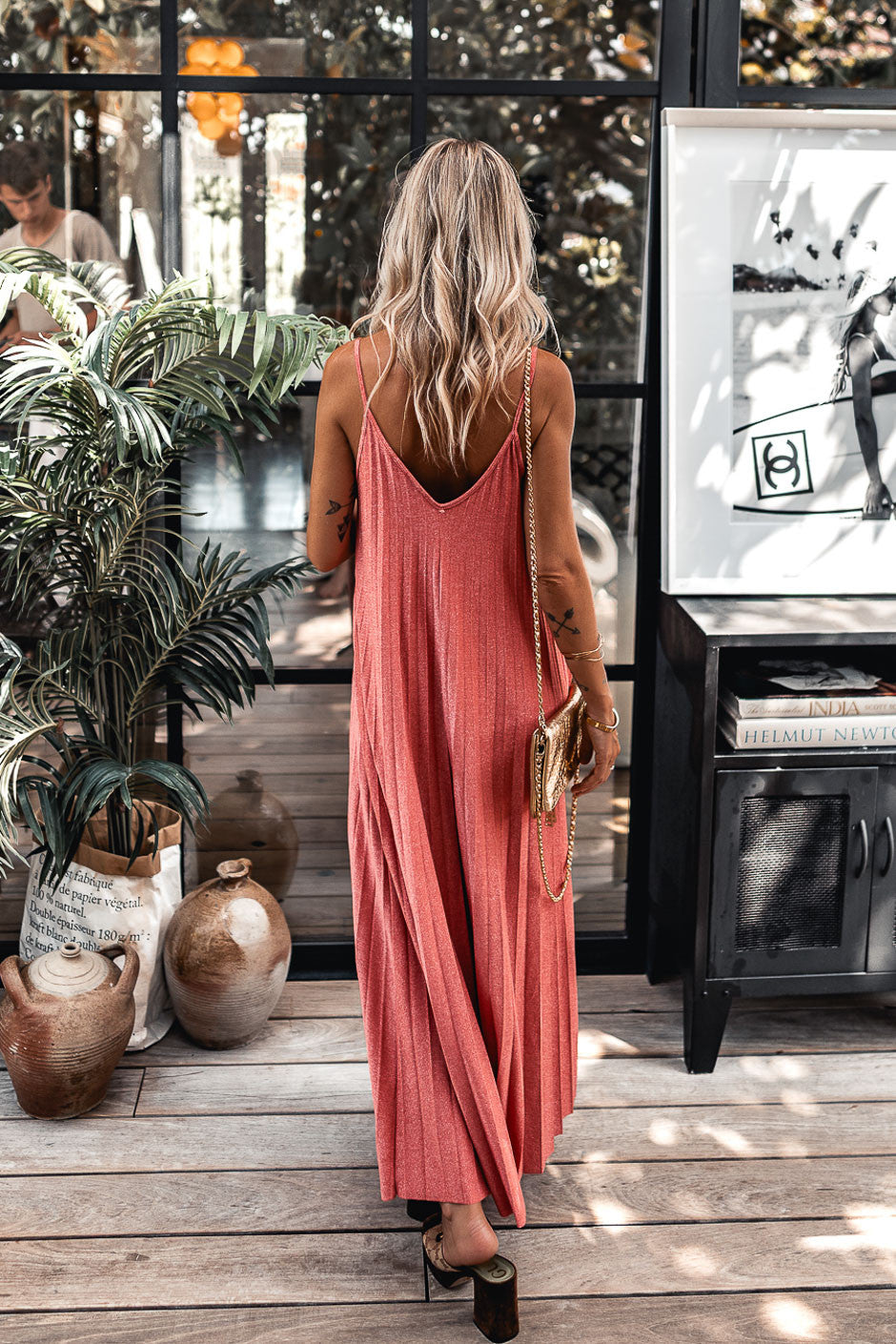 Robe Gloria framboise