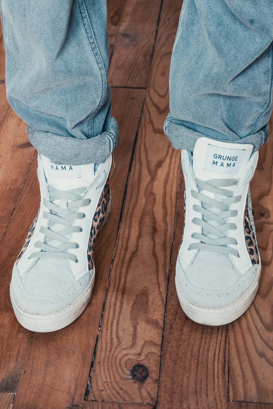 Sneakers Grungemama Jax leopard