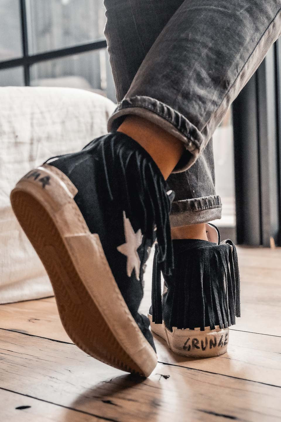 Sneakers grungemama Wild noir