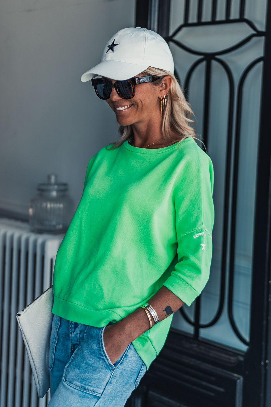 Sweat Grungemama Ana vert