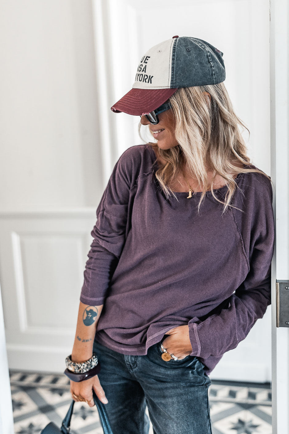 T-shirt Banditas Garett purple