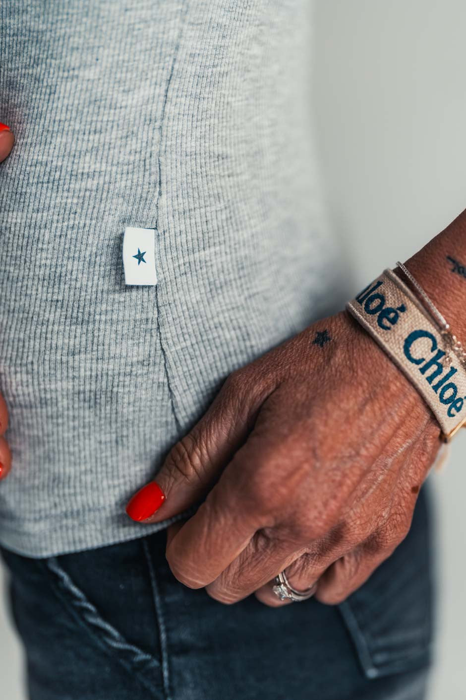 Top Grungemama New Belleme gris