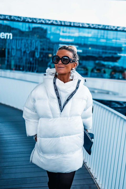 Doudoune Grungemama Puffy blanc