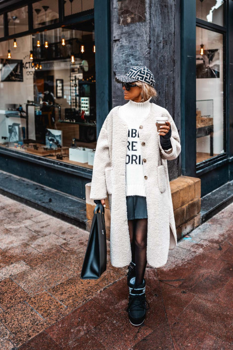Coat Acelie ecru