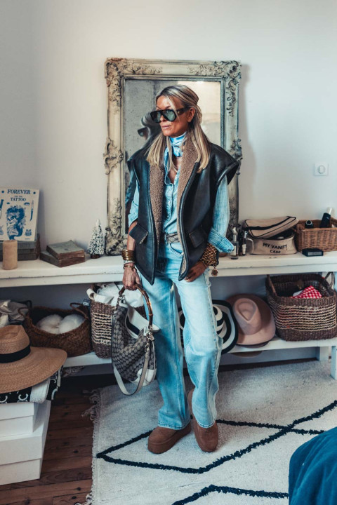 Jeans Salma bleu
