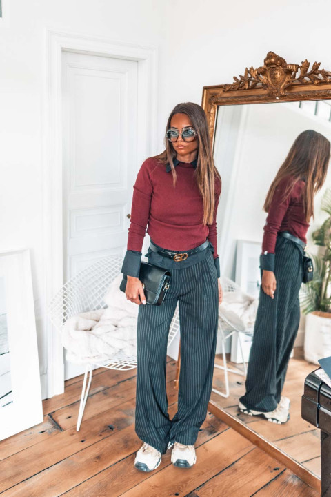 Pull Grungemama Tibelle bordeaux