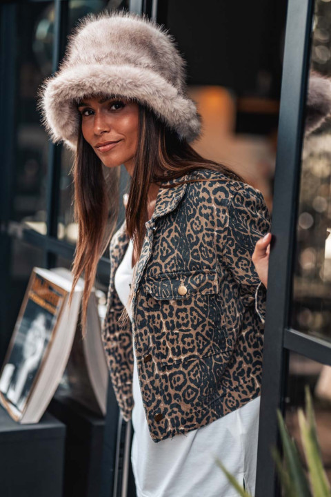 Veste Carla leopard