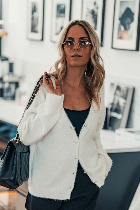 Robyne ecru cardigan