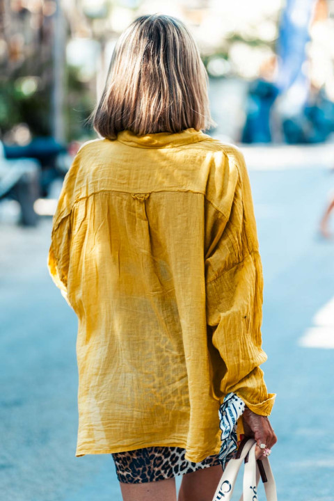 Chemise Banditas Agata jaune