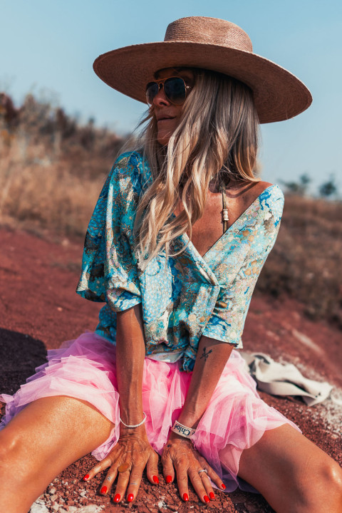 Blusa Banditas Syrah