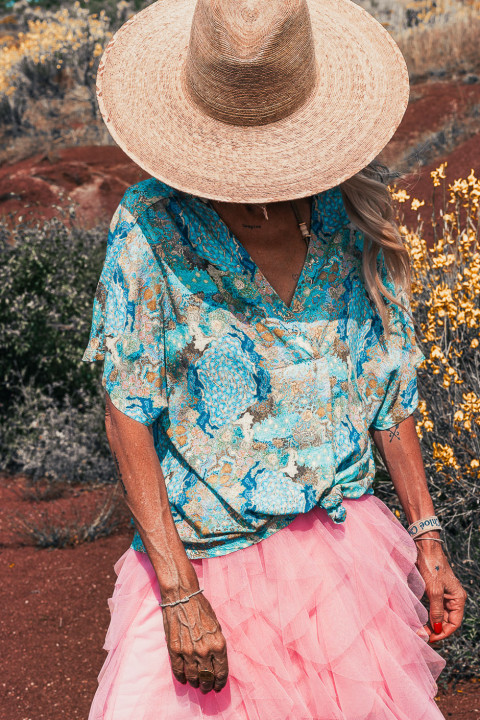 Blusa Banditas Syrah